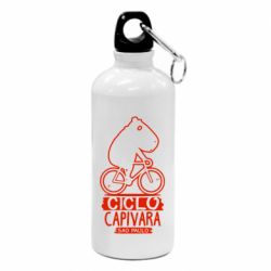 Фляга Капибара на велосипеде - PrintSalon