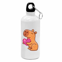 Фляга Капибара сердечко - PrintSalon