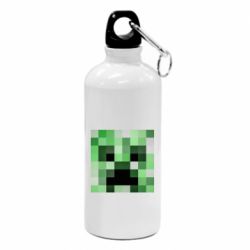 Фляга Minecraft minimalist Creeper - PrintSalon