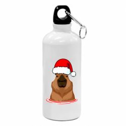 Фляга Новогодняя капибара - PrintSalon