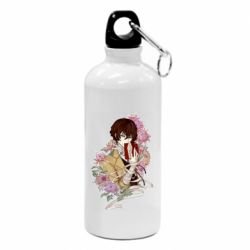 Фляга Osamu Dazai in flowers