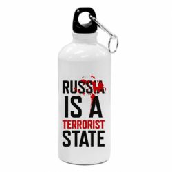 Фляга Russia is a terrorist state - PrintSalon