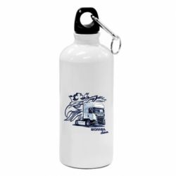 Фляга Scania watercolor art - PrintSalon