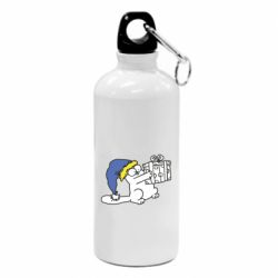 Фляга Украинский кот саймона с подарком - PrintSalon