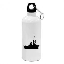 Фляга Два рыбака на лодке - PrintSalon