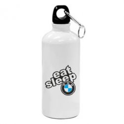 Фляга Eat, sleep, BMW - PrintSalon