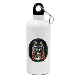 Фляга Енот в очках - PrintSalon