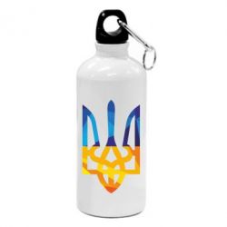 Фляга Герб из ломанных линий-PrintSalon Фляга Герб из ломанных линий