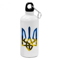 Фляга Герб на фоні прапора