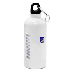 Фляга Герб України та візерунок