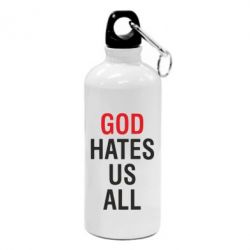 Фляга God Hates Us All - PrintSalon