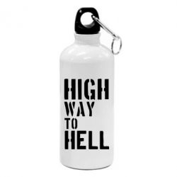 Фляга High way to hell - PrintSalon