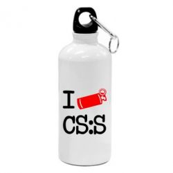 Фляга I love CS Source - PrintSalon