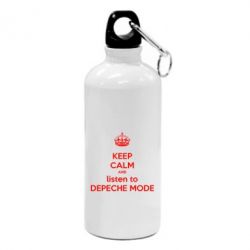 Фляга KEEP CALM and LISTEN to DEPECHE MODE - PrintSalon