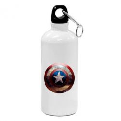 Фляга Потрісканий щит Капітана Америка - PrintSalon