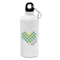 Фляга Серце з хрестиків