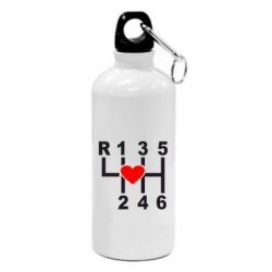 Фляга Я люблю механическую коробку передач! - PrintSalon