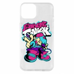 Чехол для iPhone 14 FnF Boy And Logo - PrintSalon