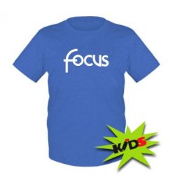 Детская футболка Focus - PrintSalon