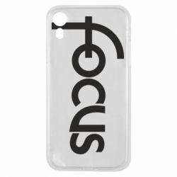 Чехол для iPhone XR Focus - PrintSalon