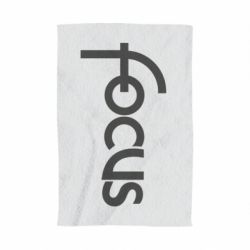 Полотенце с принтом Focus - PrintSalon