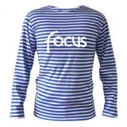 Тельняшка с длинным рукавом Focus - PrintSalon