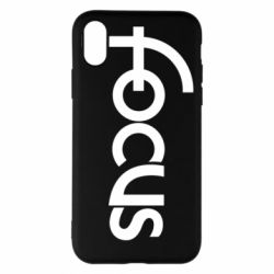 Чехол для iPhone X/Xs Focus - PrintSalon