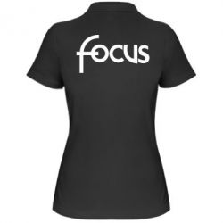 Женское поло Focus - PrintSalon