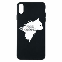 Чехол для iPhone Xs Max Food is coming - PrintSalon