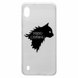 Чехол для Samsung A10 Food is coming - PrintSalon