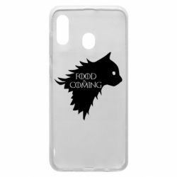Чехол для Samsung A30 Food is coming - PrintSalon