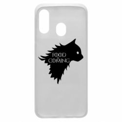 Чехол для Samsung A40 Food is coming - PrintSalon