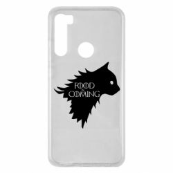 Чехол для Xiaomi Redmi Note 8 Food is coming - PrintSalon