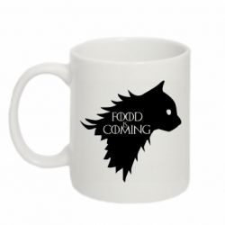 Чашка 320ml Food is coming