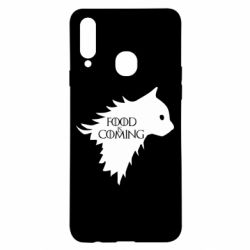 Чехол для Samsung A20s Food is coming - PrintSalon