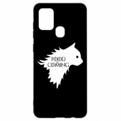 Чехол для Samsung A21s Food is coming - PrintSalon