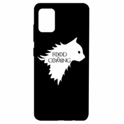 Чехол для Samsung A51 Food is coming - PrintSalon
