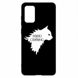 Чехол для Samsung S20+ Food is coming - PrintSalon