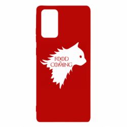 Чехол для Samsung Note 20 Food is coming - PrintSalon