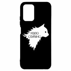 Чехол для Xiaomi Redmi Note 10 Food is coming - PrintSalon