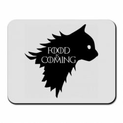 Коврик для мыши Food is coming - PrintSalon