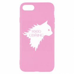 Чехол для iPhone SE 2022 Food is coming - PrintSalon