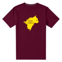 Мужская футболка премиум Food is coming - PrintSalon