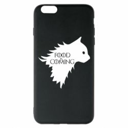 Чехол для iPhone 6 Plus/6S Plus Food is coming - PrintSalon