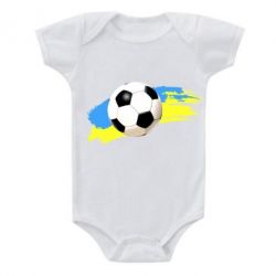 Детский бодик Football of Ukraine - PrintSalon