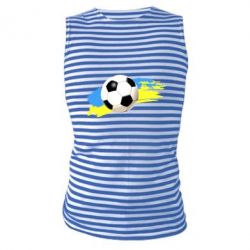 Майка-тельняшка Football of Ukraine