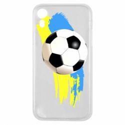 Чехол для iPhone XR Football of Ukraine