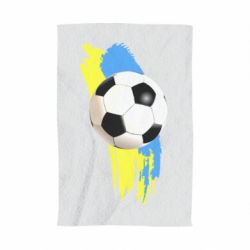 Полотенце с принтом Football of Ukraine - PrintSalon