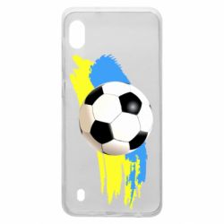 Чехол для Samsung A10 Football of Ukraine - PrintSalon
