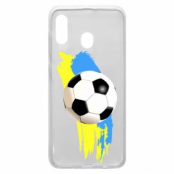 Чехол для Samsung A30 Football of Ukraine - PrintSalon